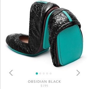 Tieks Obsidian black ballet flats